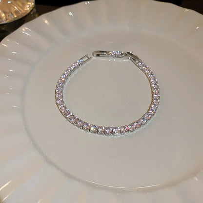 Buy Cubic Zirconia Tennis Bracelet