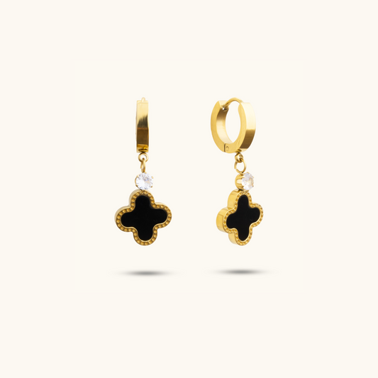 Cloverdrop Earrings - 18K Gold Plated