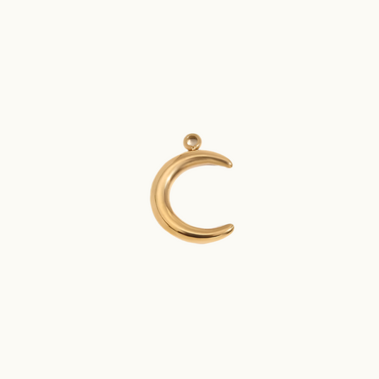 Buy Moon Charm - 18K Gold Plated online jewellery