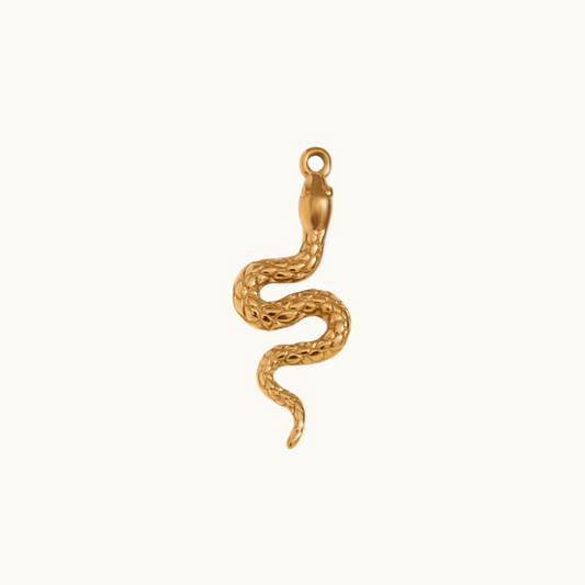 Buy Snak Charm - 18K Gold Plated online jewellery