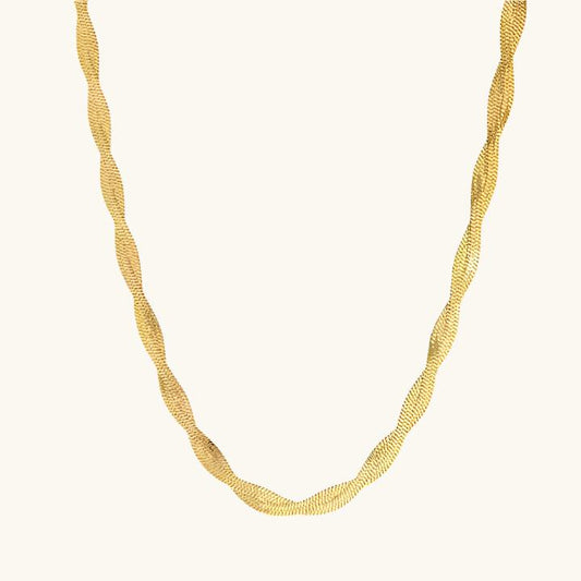 Buy Herringbone Cross Chain Necklace online jewellery